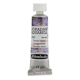 Schmincke Horadam Aquarell Artist Watercolor - Tundra Violet, 15 ml tube (Front of tube)