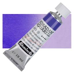 Schmincke Horadam Aquarell Artist Watercolor - Cobalt Violet Hue, 15 ml tube and swatch