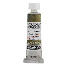 Schmincke Horadam Aquarell Artist Watercolor - Tundra Green, 15 ml tube (Front of tube)
