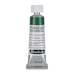 Schmincke Horadam Aquarell Watercolor - Chromium Oxide Green, 15 ml tube