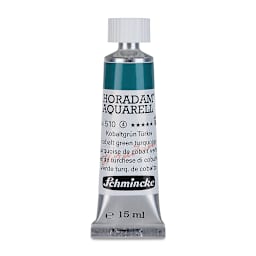 Schmincke Horadam Aquarell Artist Watercolor - Cobalt Green Turquoise, 15 ml tube