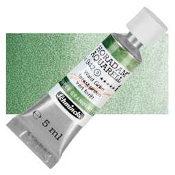 Schmincke Horadam Aquarell Watercolor - Forest Green, 5 ml tube and swatch