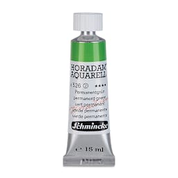Schmincke Horadam Aquarell Watercolor - Permanent Green, 15 ml tube