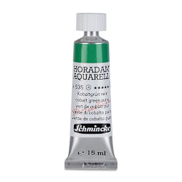 Schmincke Horadam Aquarell Artist Watercolor - Cobalt Green Pure, 15 ml tube