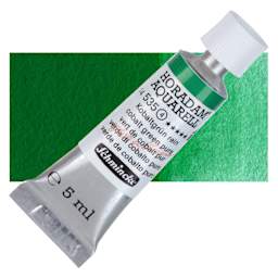 Schmincke Horadam Aquarell Watercolor - Cobalt Green Pure, 5 ml tube and swatch