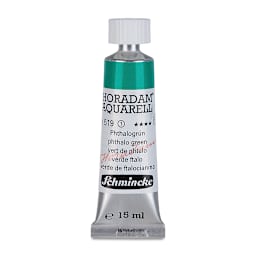 Schmincke Horadam Aquarell Artist Watercolor - Phthalo Green, 15 ml tube