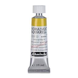 Schmincke Horadam Aquarell Watercolor - Transparent Green Gold, 15 ml tube