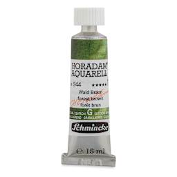 Schmincke Horadam Aquarell Artist Watercolor - Forest Brown, 15 ml tube (Front of tube)