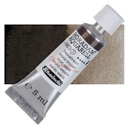Schmincke Horadam Aquarell Artist Watercolor - Sepia Brown, 5 ml tube and swatch