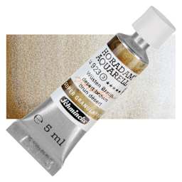Schmincke Horadam Aquarell Watercolor - Desert Brown, 5 ml tube and swatch
