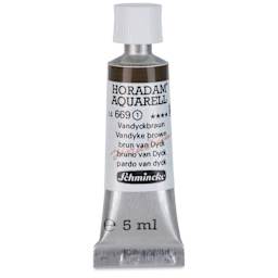 Schmincke Horadam Aquarell Artist Watercolor - Vandyke Brown, 5 ml tube