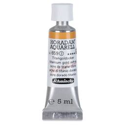 Schmincke Horadam Aquarell Artist Watercolor - Titanium Gold Ochre, 5 ml tube