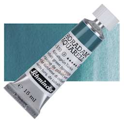 Schmincke Horadam Aquarell Watercolor - Cobalt Green Turquoise, 15 ml tube and swatch