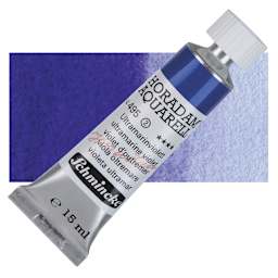 Schmincke Horadam Aquarell Watercolor - Ultramarine Violet, 15 ml tube and swatch
