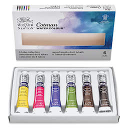 Winsor & Newton Cotman Tube Set - Set of 6 Colors (Set contents)