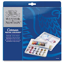 Winsor & Newton Cotman Watercolor Tubes and Sets. In package.