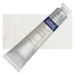 Winsor & Newton Cotman Watercolor - Iridescent White, 21 ml, Tube and swatch