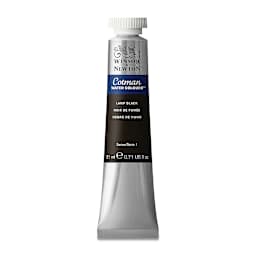 Winsor & Newton Cotman Watercolor - Lamp Black, 21 ml tube