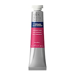 Winsor & Newton Cotman Watercolor - Permanent Rose, 21 ml tube