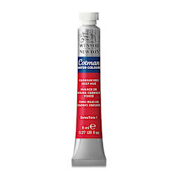 Winsor & Newton Cotman Watercolor - Cadmium Red Deep Hue, 8 ml tube