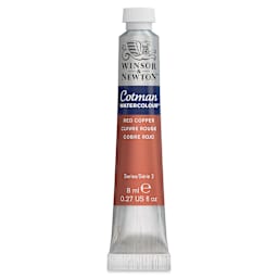 Winsor & Newton Cotman Watercolors - Red Copper, 8 ml, Tube