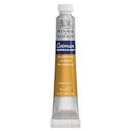 Winsor & Newton Cotman Watercolors - Yellow Gold, 8 ml, Tube