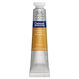 Winsor & Newton Cotman Watercolors - Yellow Gold, 21 ml, Tube