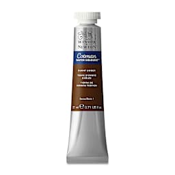 Winsor & Newton Cotman Watercolor - Burnt Umber, 21 ml tube