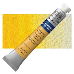 Winsor & Newton Cotman Watercolor - Cadmium Yellow Hue, 8 ml tube and swatch