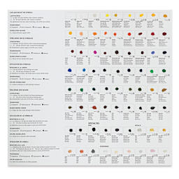 Van Gogh Watercolors - 72-Color Dot Card