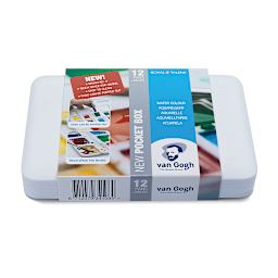 Van Gogh Watercolors- Set of 12 Pans, Front cover
