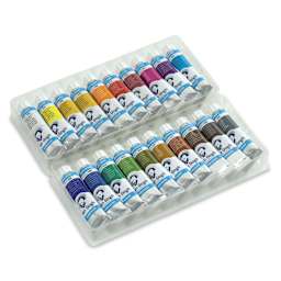 Van Gogh Watercolors Set - Set of 20, Assorted Colors, 10 ml tubes, out of packaging