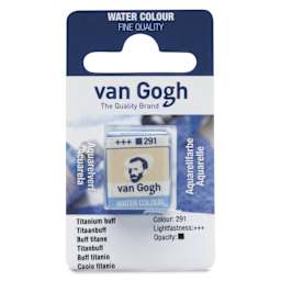 Van Gogh Watercolor Half Pan - Titanium Buff