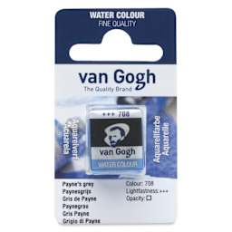 Van Gogh Watercolor Half Pan - Payne's Grey