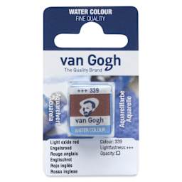 Van Gogh Watercolor Half Pan - Light Oxide Red