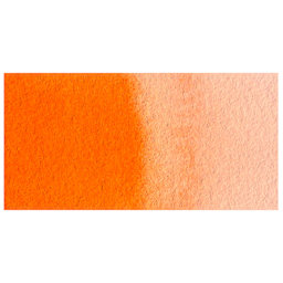 Van Gogh Watercolor Half Pan - Permanent Orange swatch