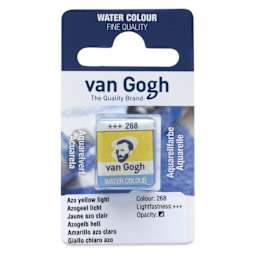 Van Gogh Watercolor Half Pan - Azo Yellow Light