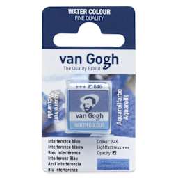Van Gogh Watercolor Half Pan - Interference Blue
