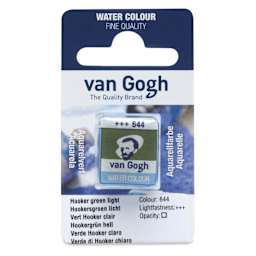 Van Gogh Watercolor Half Pan - Hooker Green Light