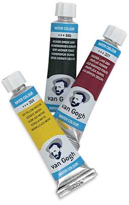 Van Gogh Watercolor Tubes, assorted colors