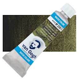 Van Gogh Watercolor - Dusk Yellow, 10 ml tube and swatch