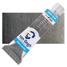 Van Gogh Watercolor - Metallic Graphite, 10 ml tube and swatch