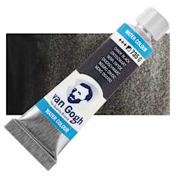 Van Gogh Watercolor - Oxide Black, 10 ml tube and swatch