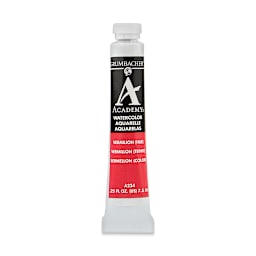 Grumbacher Academy Watercolor - Vermilion Hue, 7.5 ml tube