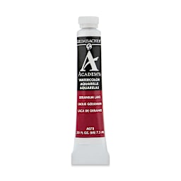 Grumbacher Academy Watercolor - Geranium Lake, 7.5 ml tube