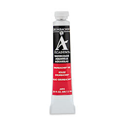 Grumbacher Academy Watercolor - Grumbacher Red (Naphthol), 7.5 ml tube