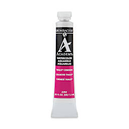Grumbacher Academy Watercolor - Thalo Crimson, 7.5 ml tube