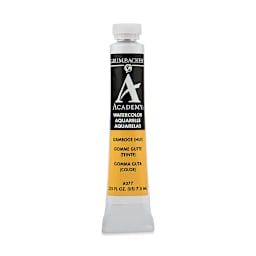 Grumbacher Academy Watercolor - Gamboge Hue, 7.5 ml tube