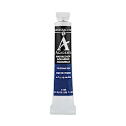 Grumbacher Academy Watercolor - Prussian Blue, 7.5 ml tube