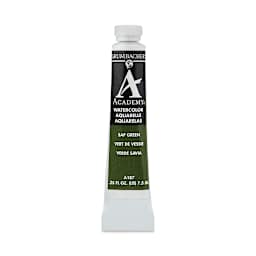 Grumbacher Academy Watercolor - Sap Green, 7.5 ml tube